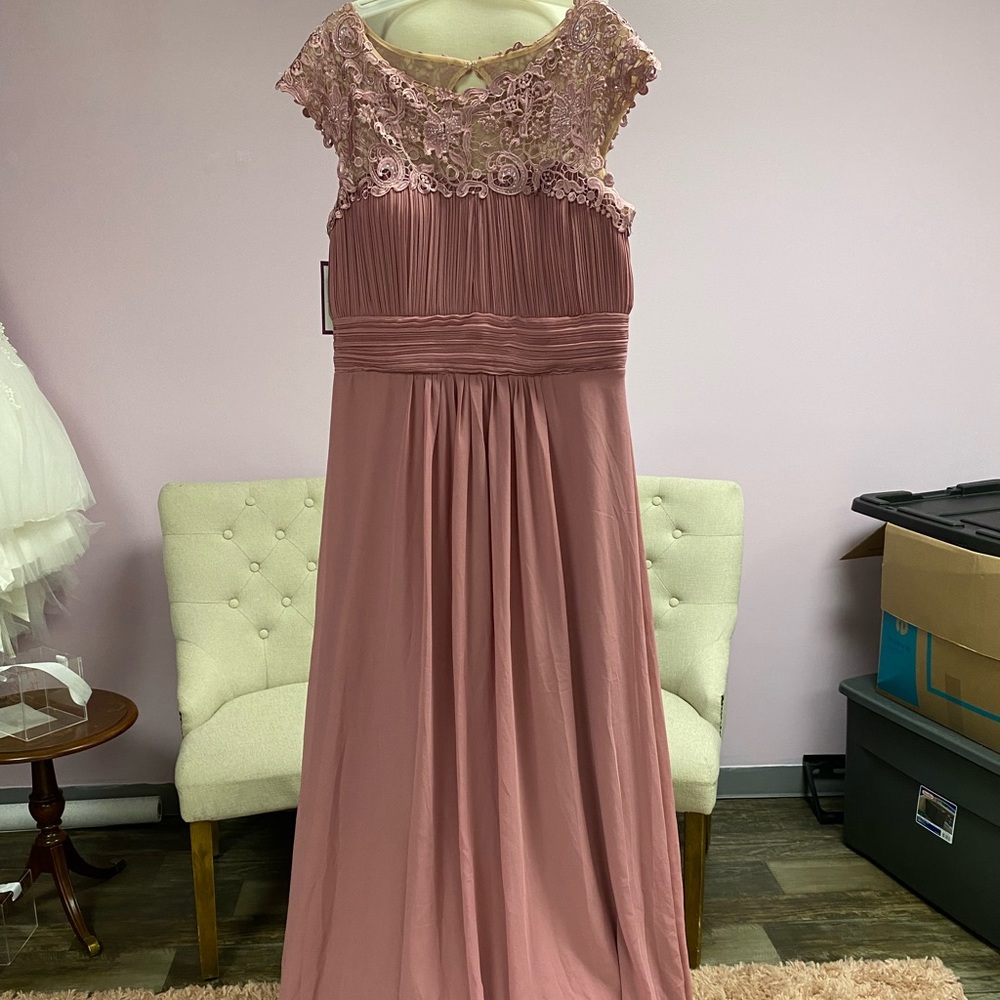 Purple Orchid formal gown